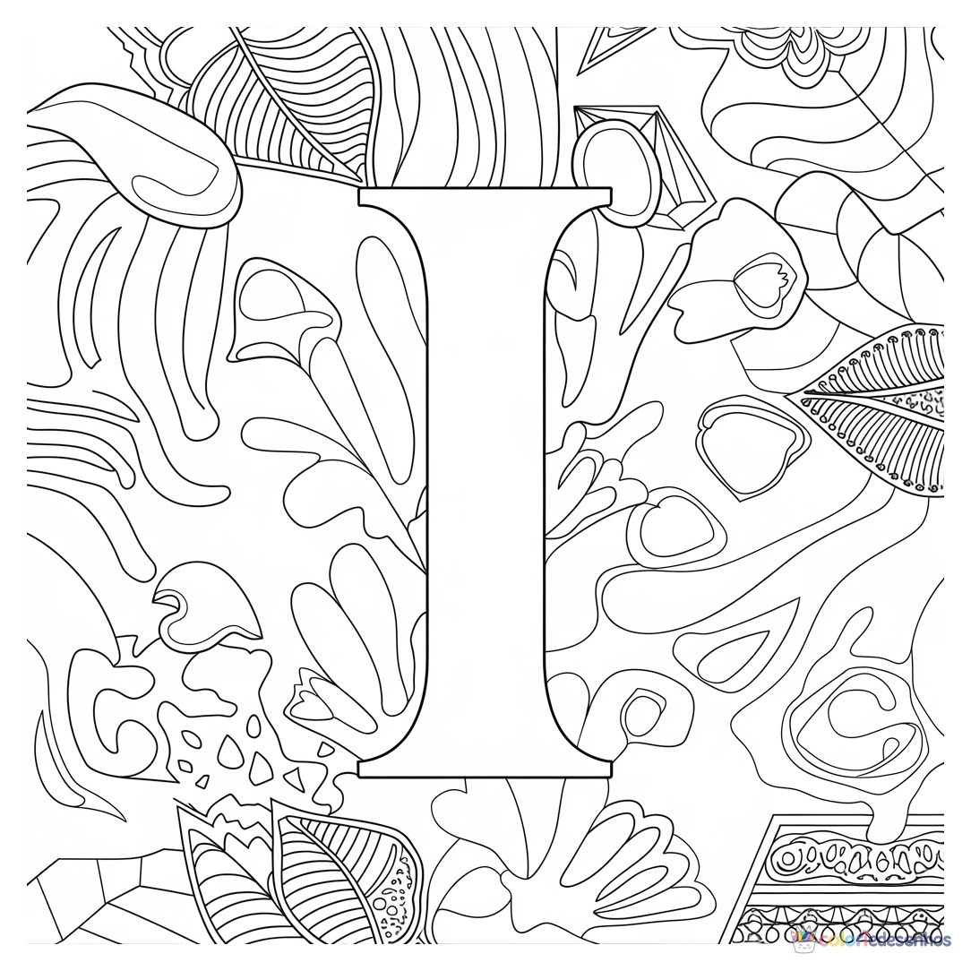 Vogais para colorir