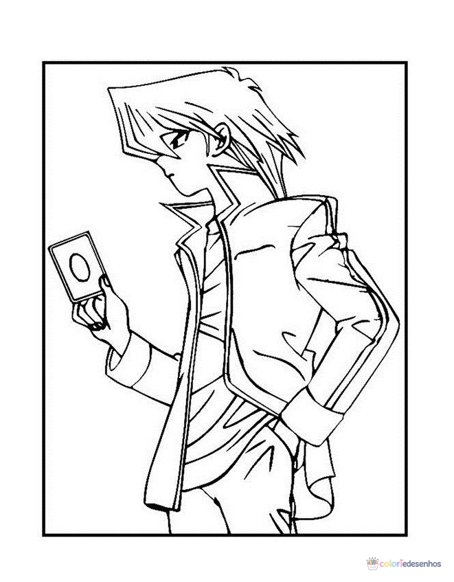 Desenhos de Yu-Gi-Oh para colorir